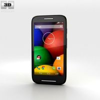 Motorola Moto E Lemon Lime Black 3D Model
