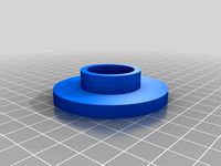 Customizable HDD spindle filament mount by makerbc