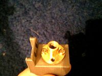 Robo3D: Leadnut adapter with z-axis limit switch - 4 Hole remix by Magic-Goat