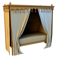 Children bed 3D Model