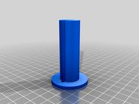 kOSSEL FILAMENT SPOOL SPINDLE by rattus911