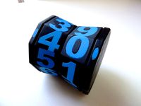 Ratcheting Spin-Down Life Counter by Intentional3D