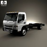 Mitsubishi Fuso Chassis Truck 2013 3D Model