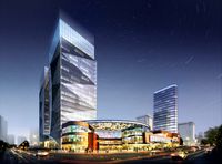 City shopping mall 089 3D Model