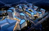 City shopping mall 097 3D Model