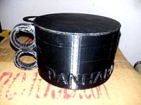 Taza con tapa y colador para camping by macroman
