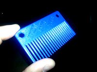 Credit Card Comb by ENGinerding