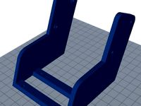 Simple mounting bracket RepRap discount Ful Graphic Smart Controller for Robo3D by zenekNY