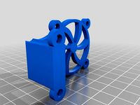 Extruder Deep Fan Mount Printrbot Simple  by NHerbert