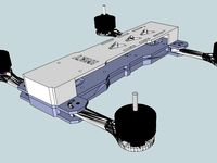 Folding Quadcopter WITH BOX! by inkyhacker