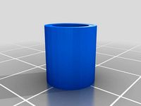 Z axis coupler step-up adapter from 6.4mm to 8mm by Royaloliver