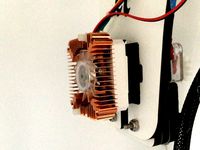 Rostock Max EZStruder Heatsink Mount by noishi