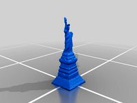 20th Century Statue of Liberty Souvenir Model by jerry7171