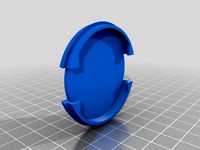 upgrade remix of lens cap for slr 52mm scaleble, now updated with strenghtened weak points by PRATRIK
