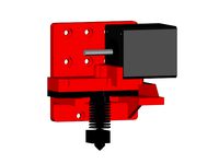 Direct Drive Vert-Xtruder-REMIX FOR I3 by Mjacobs518