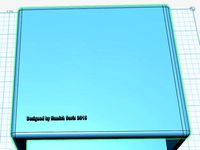 Apple TV Holder for Gen 4 Apple tv by Dappleface