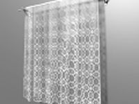Old lace curtain 3D Model