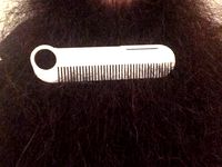 Beard Comb (2Versions) by Hagen_sr4