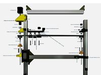 K8200 (3drag) dual leadscrew z axis upgrade with 2 Velleman K8204 leadscrew Kits by Ichbinsnur