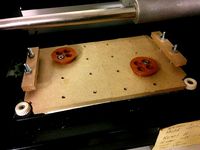 Clamping system for Roland Modela MDX-15 by jonnor