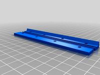 Glass clip for Wanhao i3 heated bed by Lucan07
