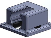 Printrbot Ubis 13 Fan Shroud for a 40mm fan (Simple Metal) by ScarabCoder