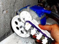 Modular Geared Hobby Motor (MM10) Generator Assembly by kwardle