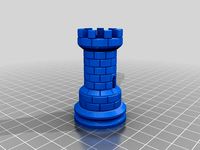 Rook tower with central column by nyktunr