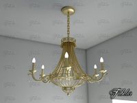 Chandelier 01 3D Model