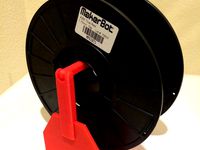 Easy Change Filament Holder #FilamentChallenge by LToyCreations
