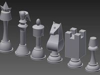Code Geass Chess Set by legotech25