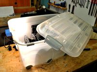 Air drying filament spool storage #FilamentChallenge by Sani404