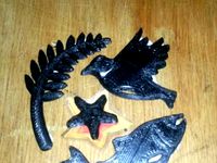 3D logo name tag test print with matching coin by LizHavlin