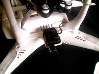 DJI Phantom 2 P330Z FPV mount by geekaz01d
