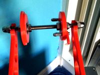 Super simple fast change 52mm centre spool holder by nikki81