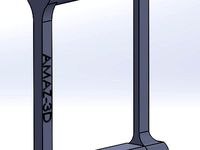 Spool holder - Frame thickness: 17mm by AMAZ-3D
