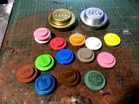 Lego Stud Coin, Circle, Connector, Light etc by Jimjim