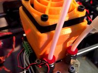 Vertex K8400 40mm fan adapter for hotend by IAtkinI