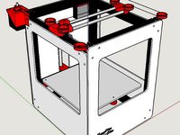 Magikis Fabrikis 0.7 - H-Bot 3D printer for under $300 by xAuSolarisx