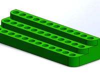 Holder for 36 hex bits by Otomar