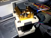 Nema 23 Extruder mounting converter by charliepsycho
