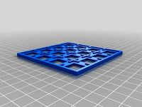 Wayfarer Tactics - 18mm / 28mm - Tile Trays by FuzzySadist