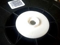 filament spool holder bracket for plasterboard wall by AlexanderTovchennikov