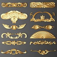 Cartouches SET 3D Model