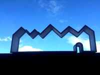 Cookie Wharf (Bryggen-in-Bergen cookie cutter) by MiloMi