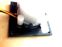Water Flow Sensor Mount for K40 40W Chinese Laser Cutter by matzewob