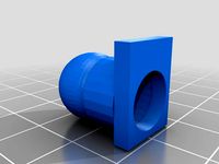 Conector tubo flexible de ventilación de capa para ventilador radial by jcamargo
