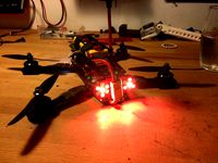 Crazy Cool Turbine LED holder for Blackout Mini H FPV Racer by bjorntm