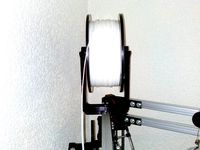 Spoolholder for 20x20mm Aluprofil by Tadoxx