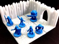 Wayfarer Modular Crystal Palace Terrain Tiles (18mm scale) by dutchmogul